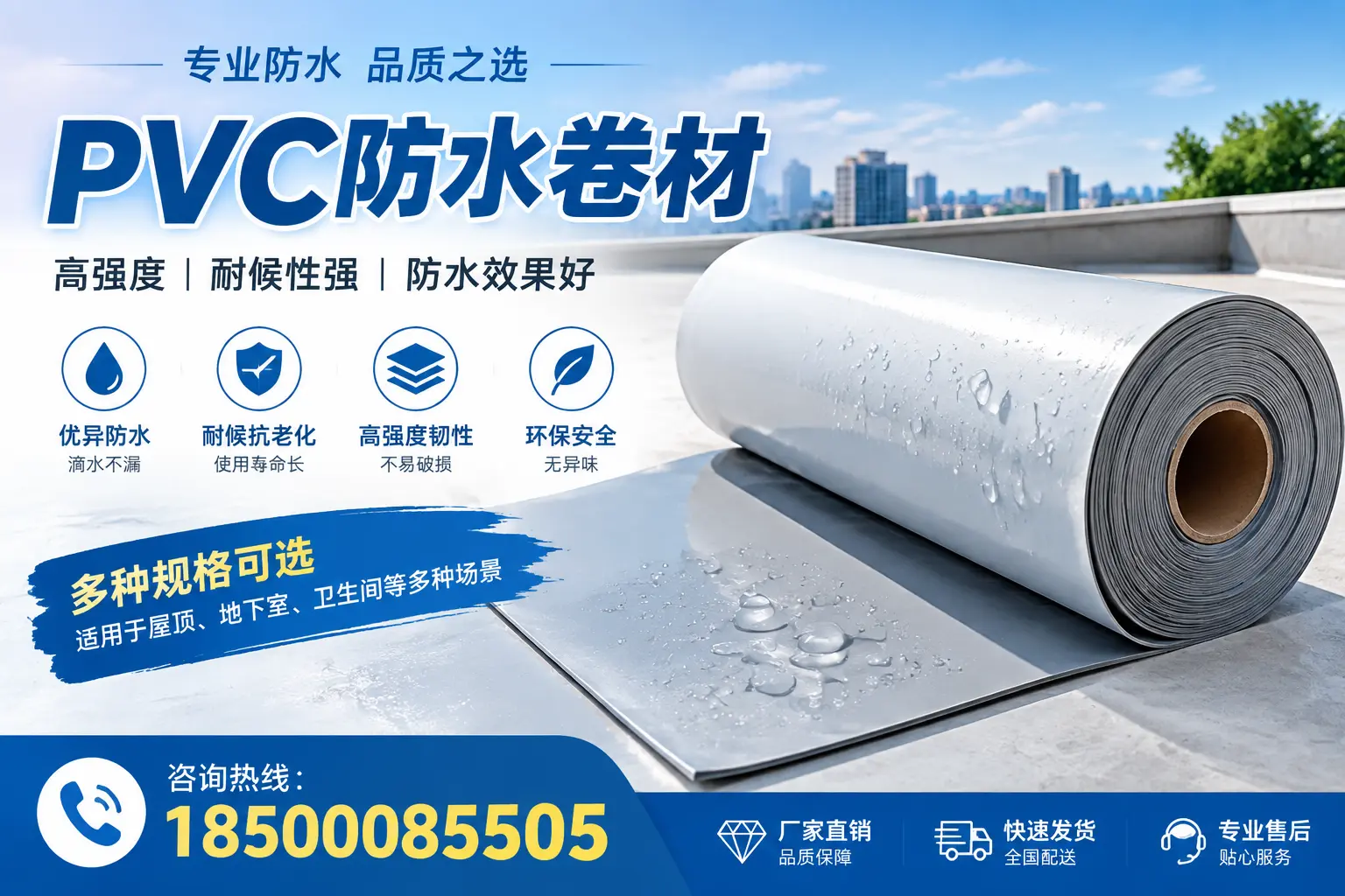 选用PVC防水卷材时需要避开的常见误区，特别是在果洛